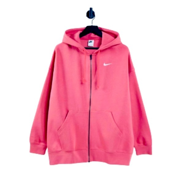 Nike Tops - Nike Zip Up Hoodie Pink